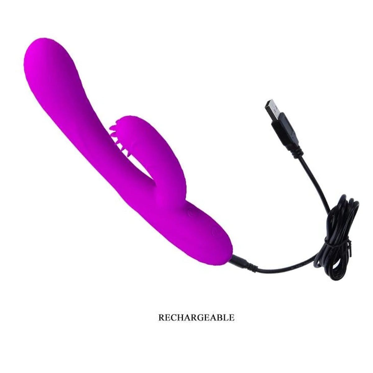Vibratore rabbit Harry 30 funzioni – fucsia | Pretty Love