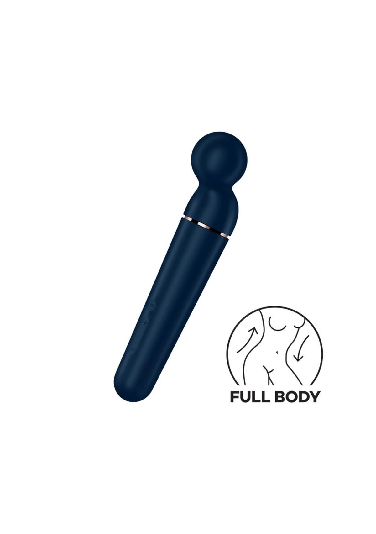 Masajeador wand Planet er 10 funciones – azul | Satisfyer
