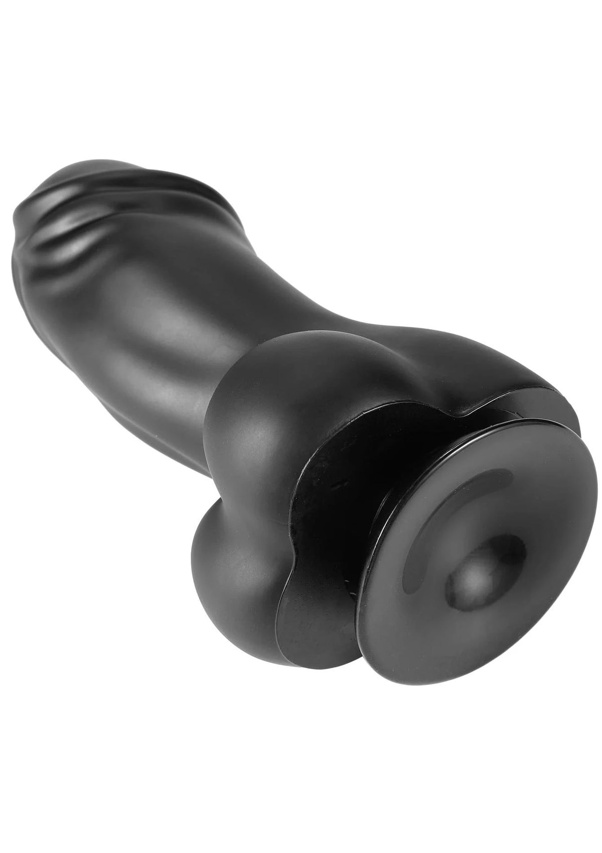 Dildo realista Fat Boys – com ventosa, wetlook, preto 30-20632-X-BLACK | Hidden Desire