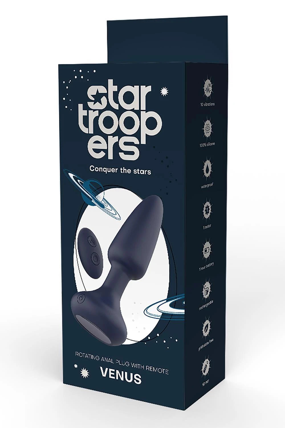 STAR TROOPER VENUS PLUG ANAL ROTATIF AVEC TÉLÉCOMMANDE