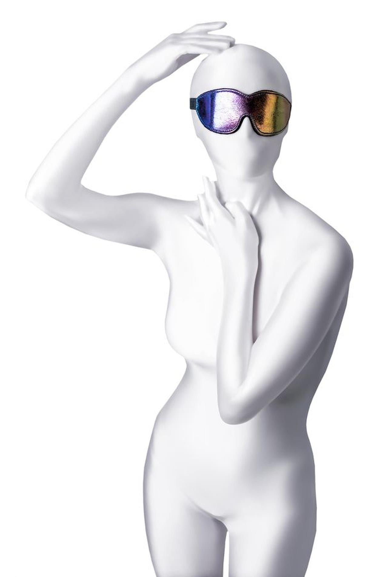 Masque Anonymo, PVC, impression, 27,5 cm