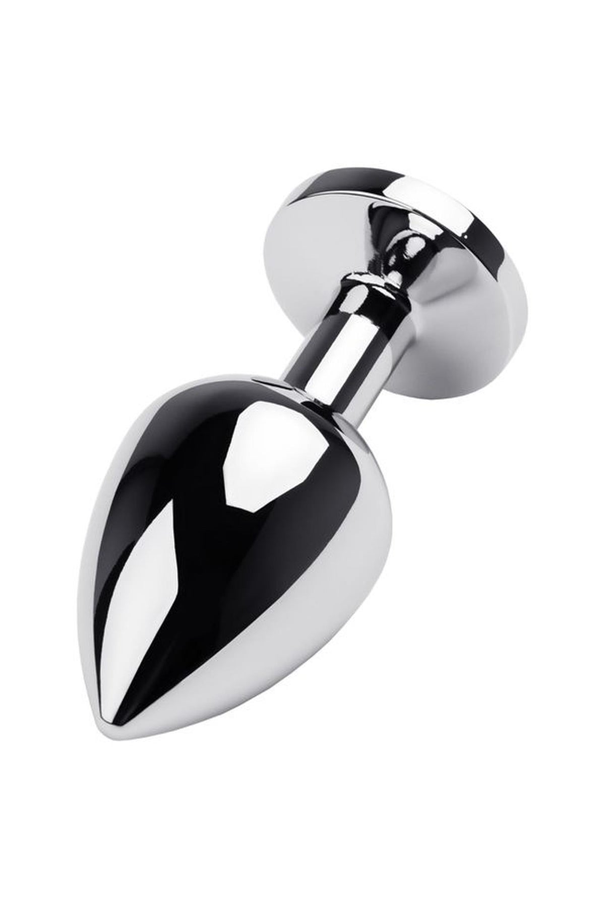 Plug anale – con gioiello, argento 39-717002-9 | Metal by TOYFA