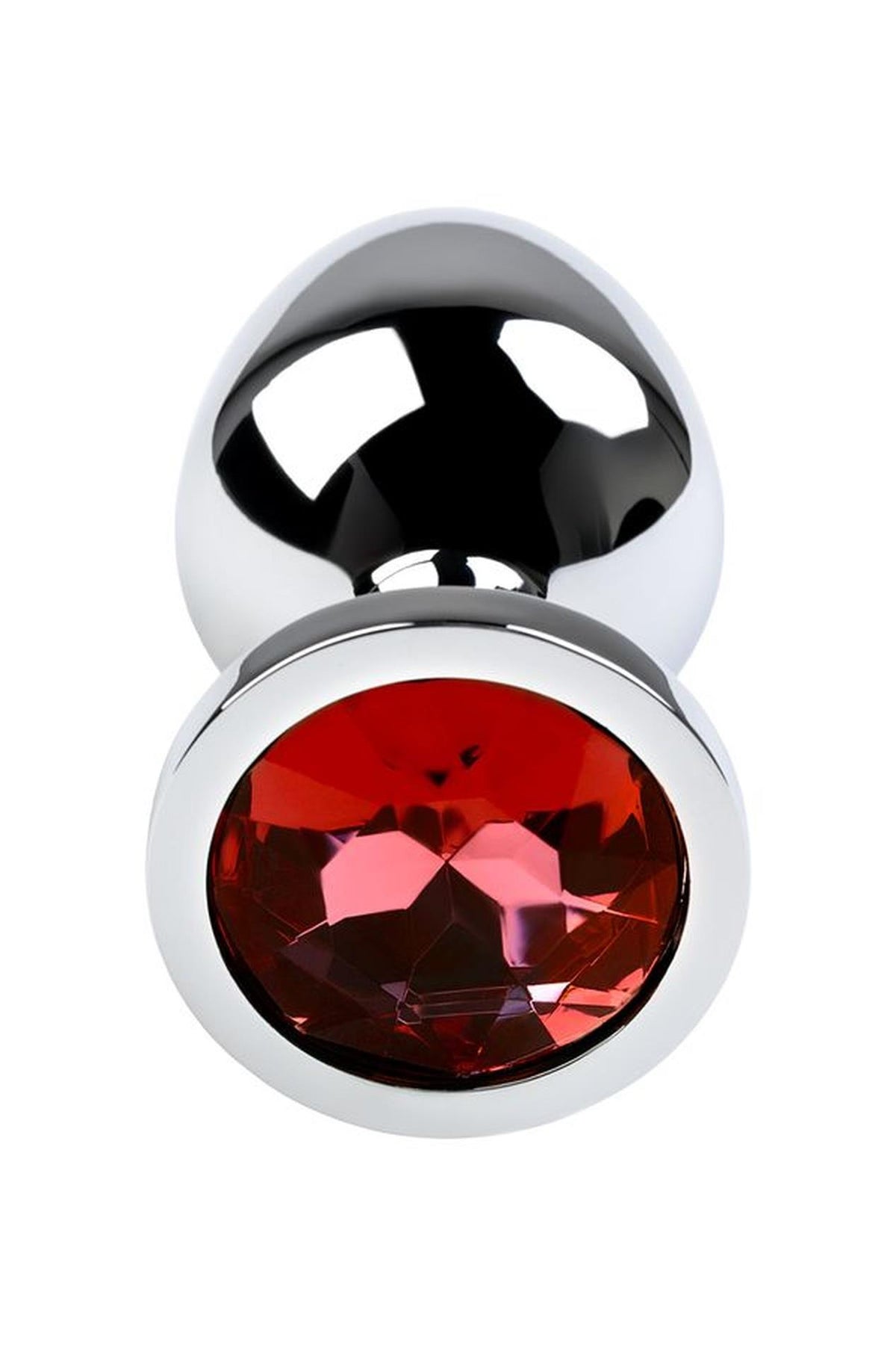 Plug anal – avec bijou, argent 39-717002-9 | Metal by TOYFA