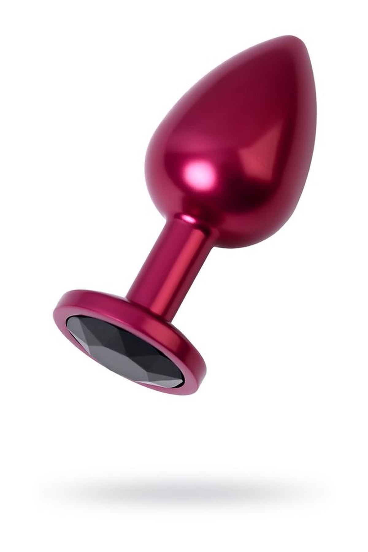 Plug anale Toyfa – con gioiello, nero
