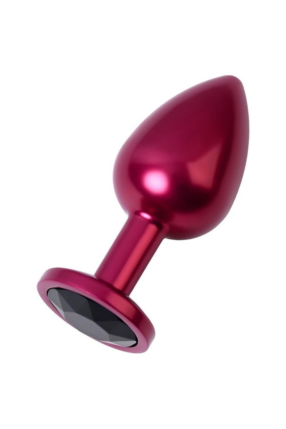 Plug anale Toyfa – con gioiello, nero