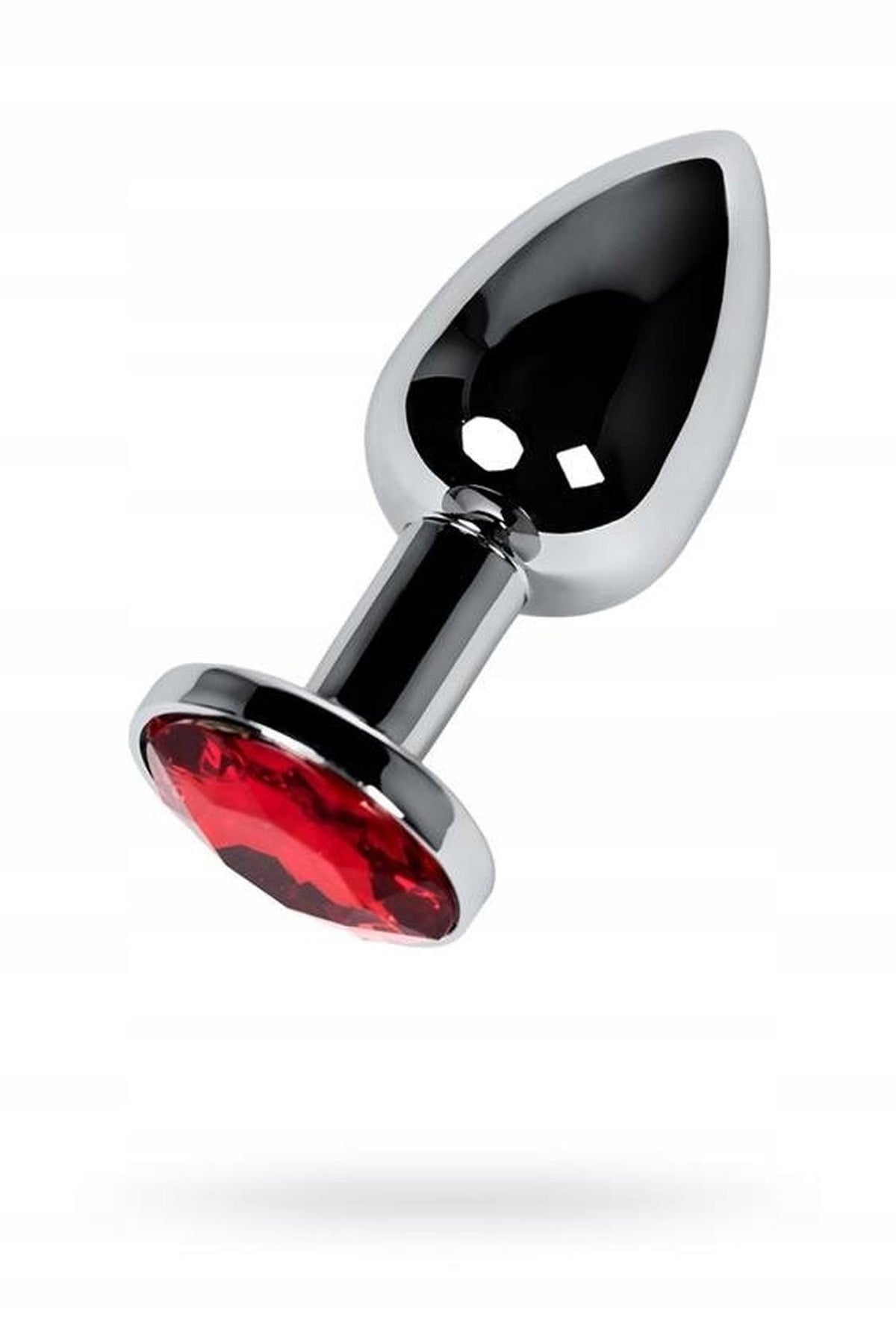 Plug anale – con gioiello, argento 39-717010-9 | Metal by TOYFA