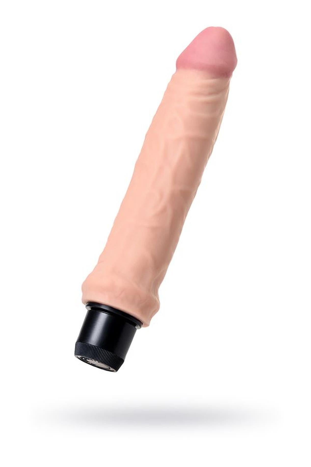 A-TOYS, Vibrateur réaliste, TPE, Vitesses multiples, 17 cm