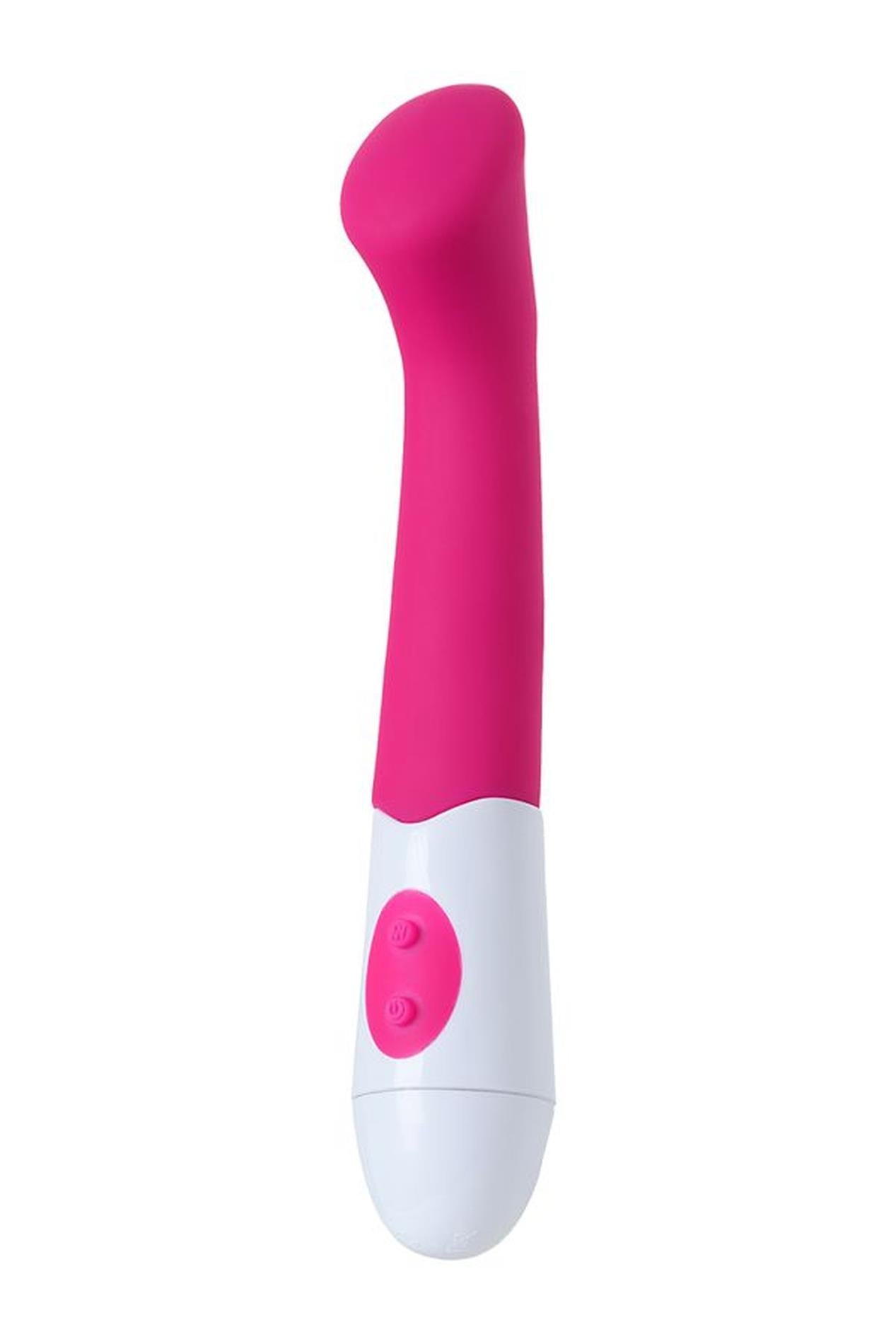 A-TOYS, Vibrateur Ida, Silicone, Rose, 19 cm