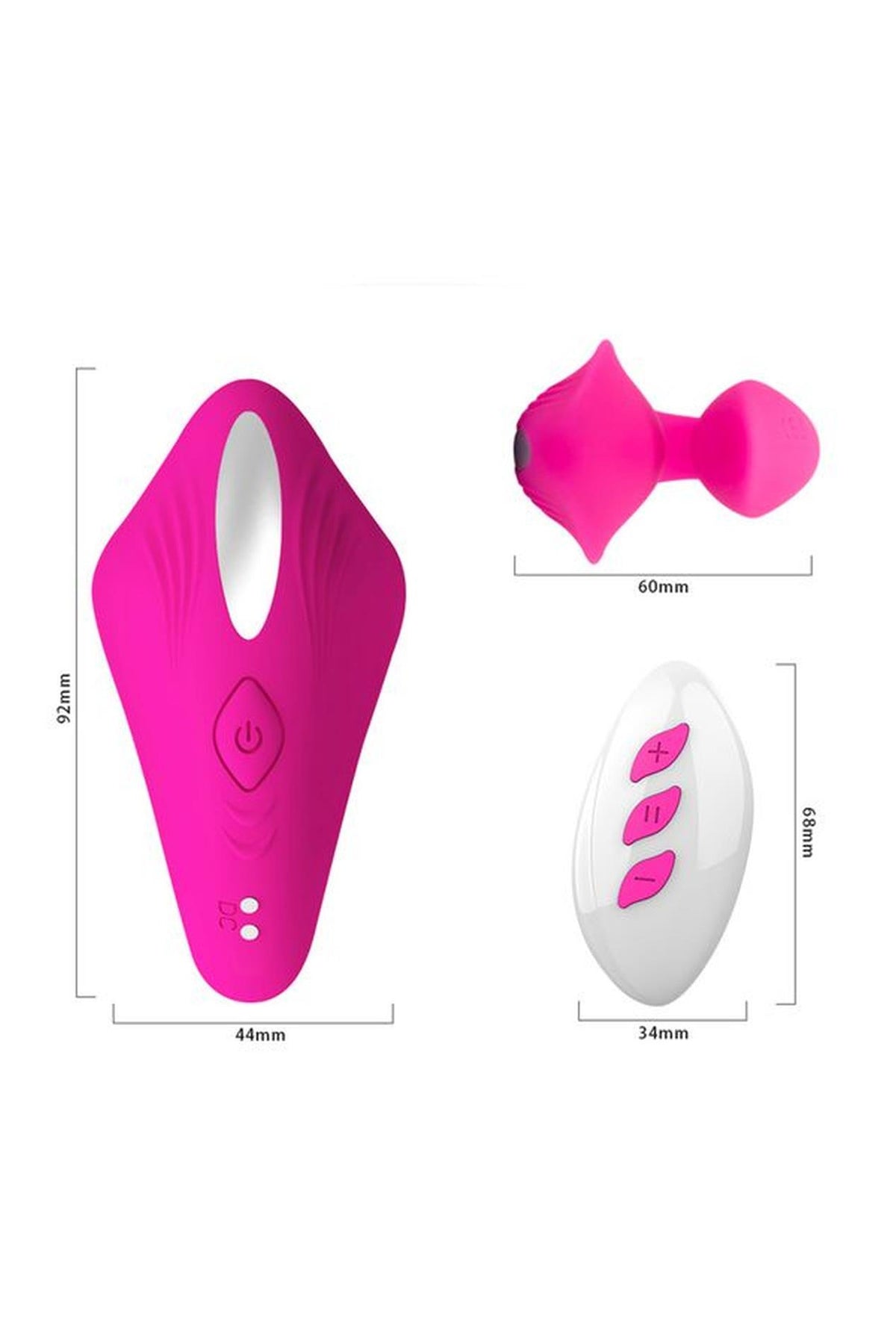 Vibratore speciale Cobrum – doppio, rosa | A-Toys