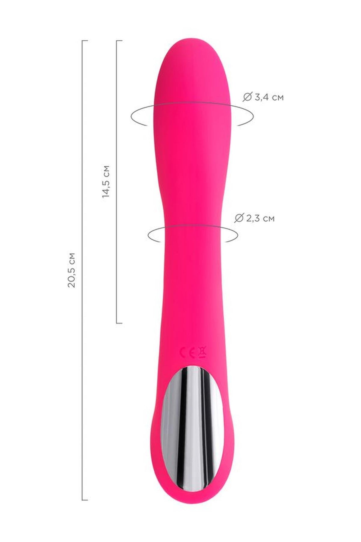Vibratore punto G Unrealistic Twig 5 funzioni – ricaricabile, rosa | JOS