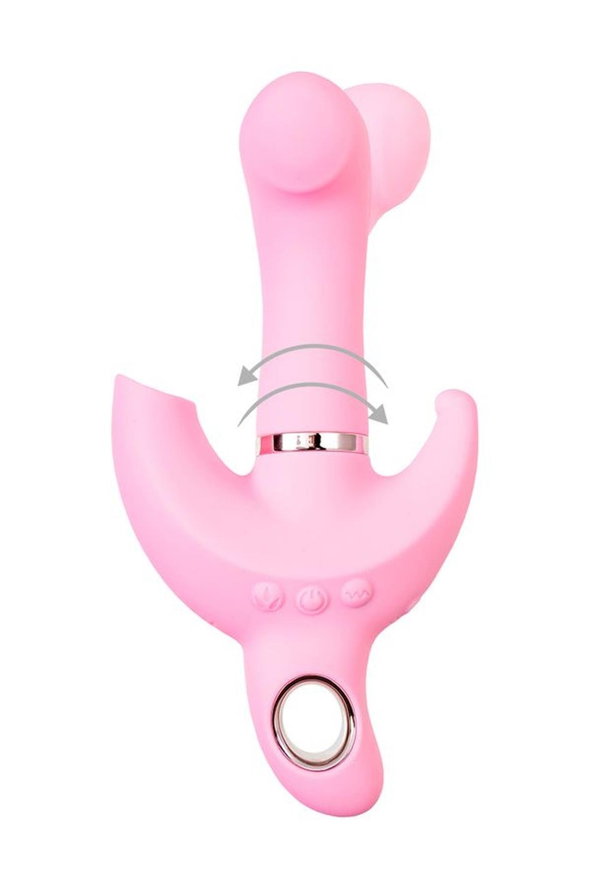 Stimulateur clitoridien Twistme 7 fonctions – rechargeable, rose | JOS