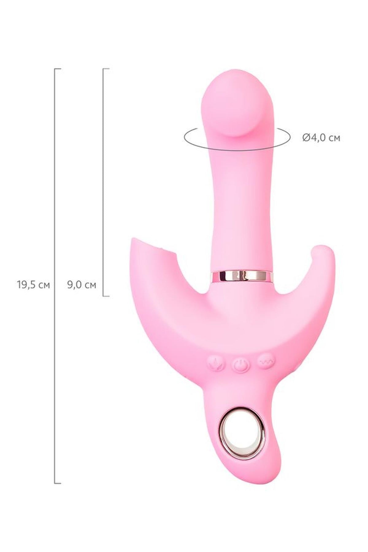 Stimulateur clitoridien Twistme 7 fonctions – rechargeable, rose | JOS