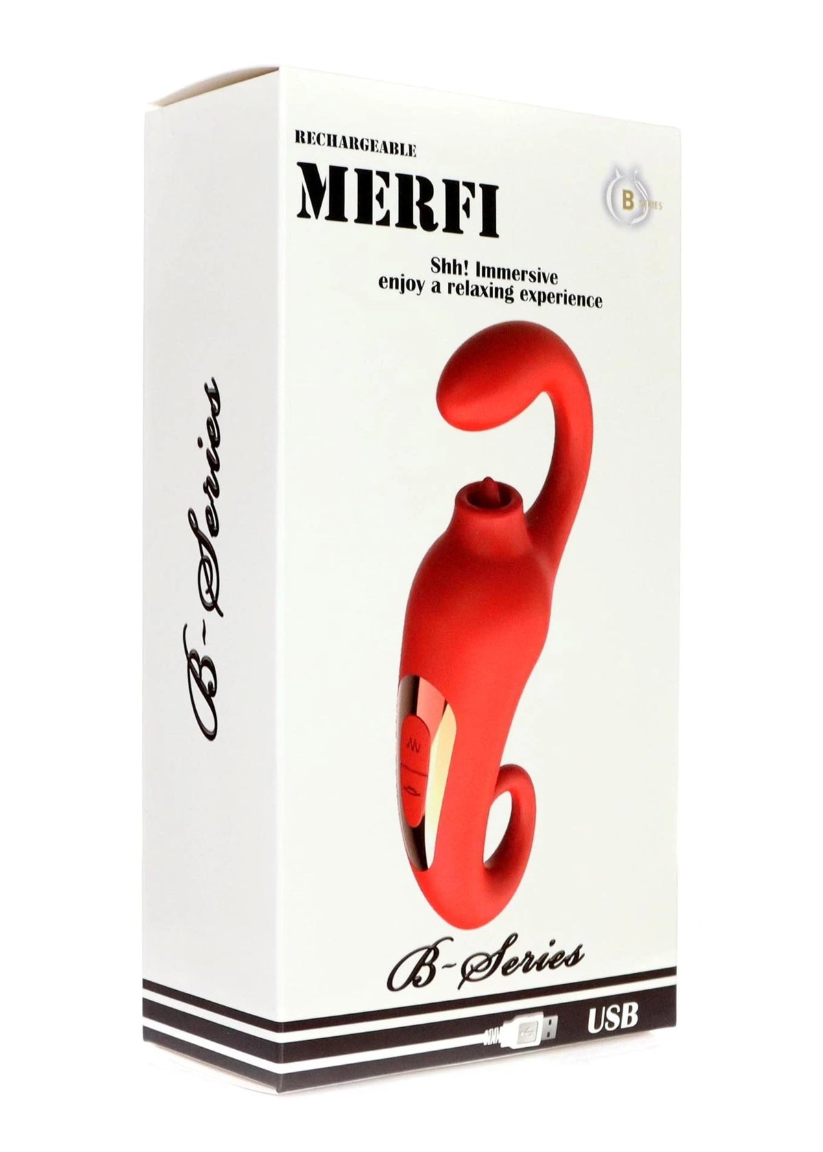 Stimolatore clitorideo Merfi licking 10 funzioni – ricaricabile | Favorites