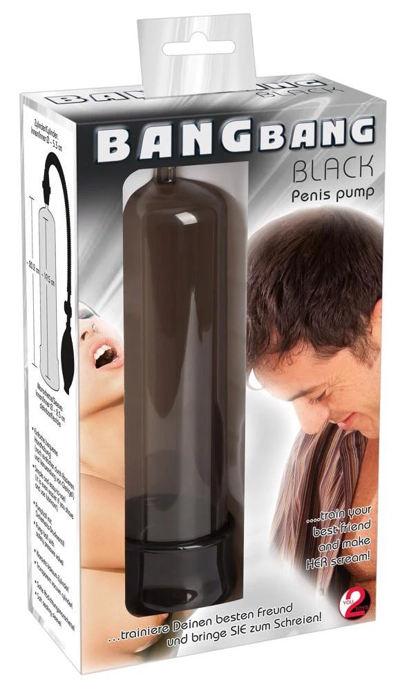 Bang Bang Pompe à pénis noire