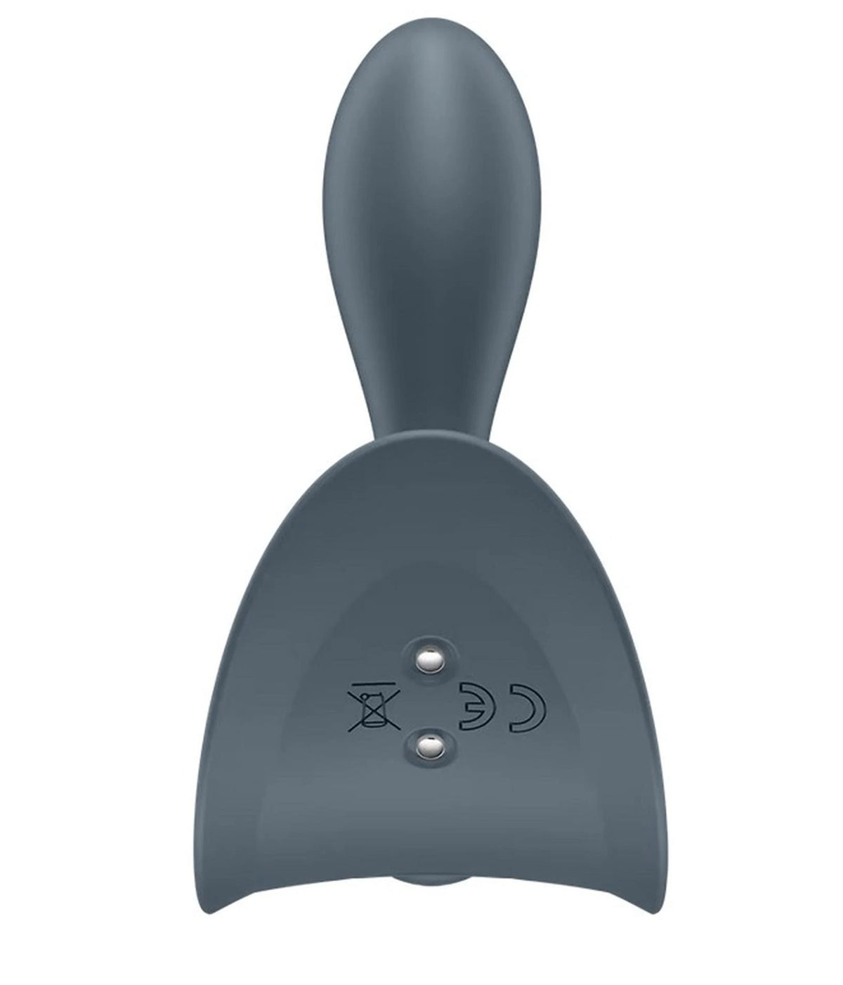 Plug anal Booty Absolute Beginners 2 12 funciones – vibrador, gris | Satisfyer