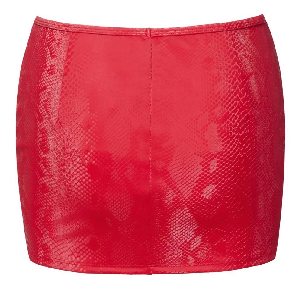Mini-jupe rouge XL