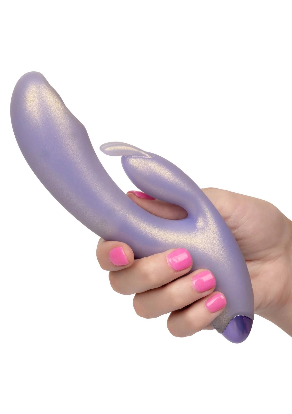 Vibrador rabbit 12 funciones – recargable, morado | Calexotics