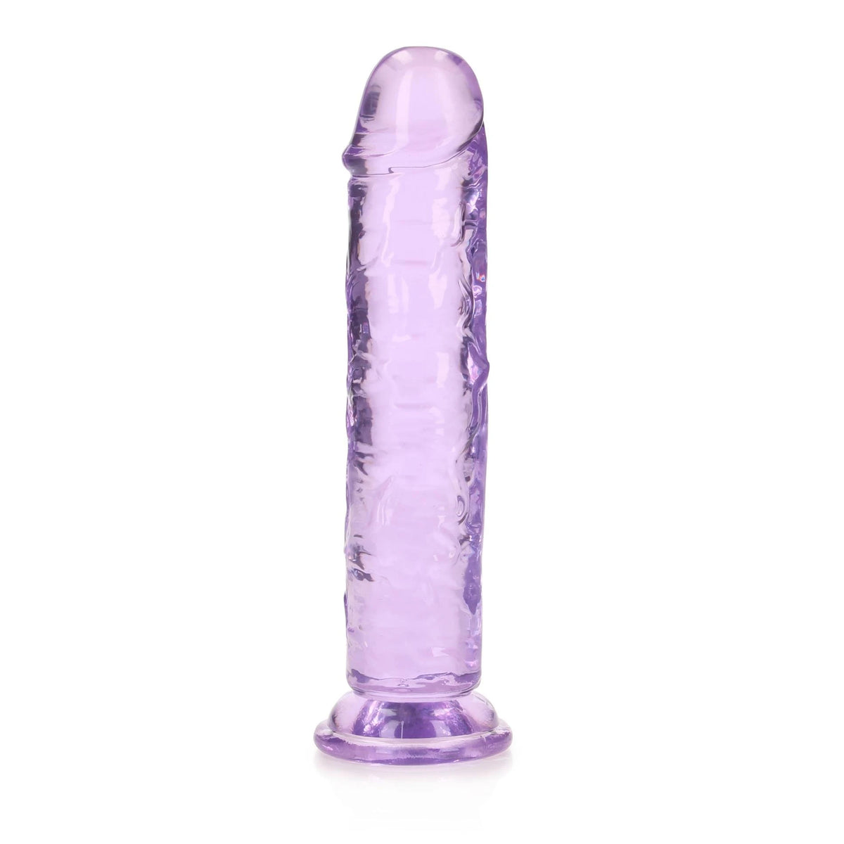 Consolador realista Straight – con ventosa, morado 5.5 cm | RealRock