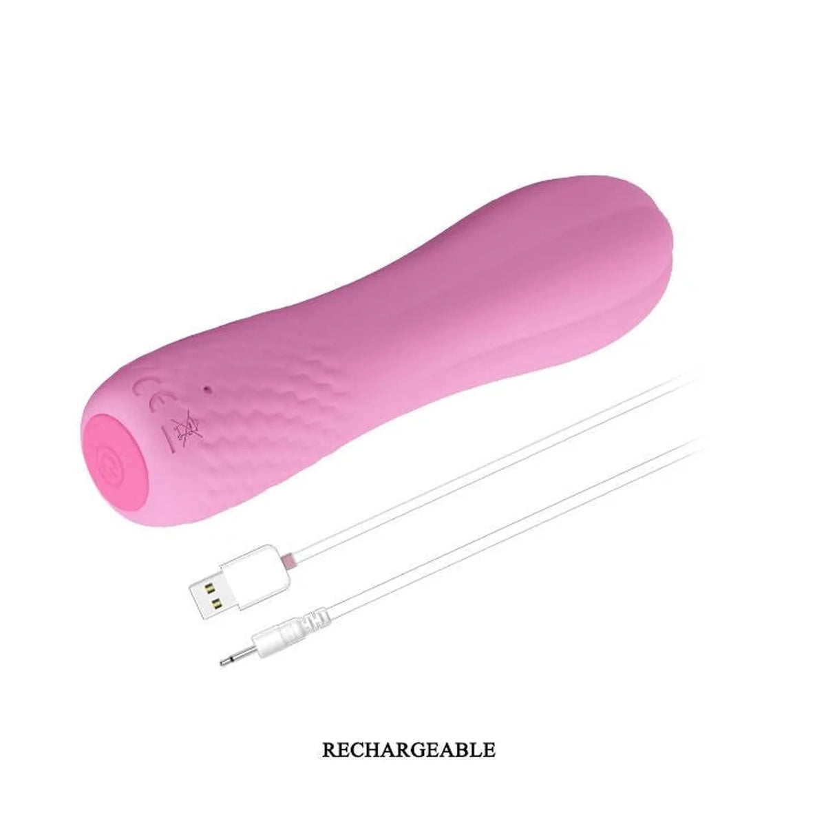Vibromasseur point G Alice 12 fonctions – rechargeable, rose | Pretty Love
