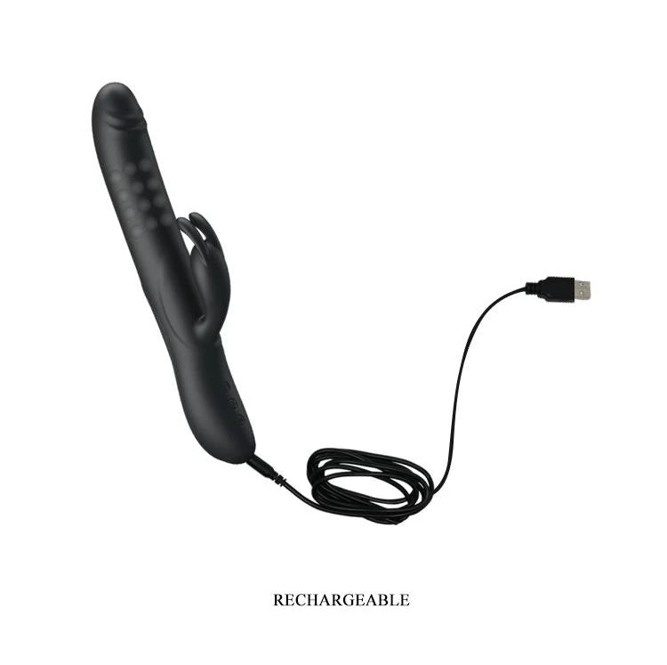 PRETTY LOVE - COLIN, USB, 7 vibrations, 4 rotations