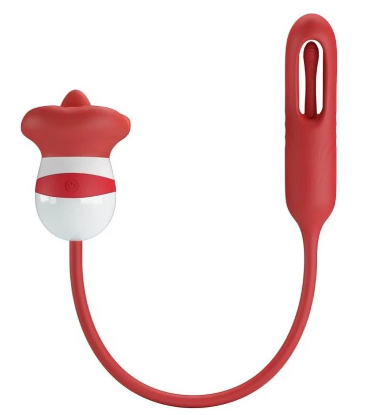 Masturbator Romance Alyss 5 functions – rechargeable, vibrating, red | Pretty Love