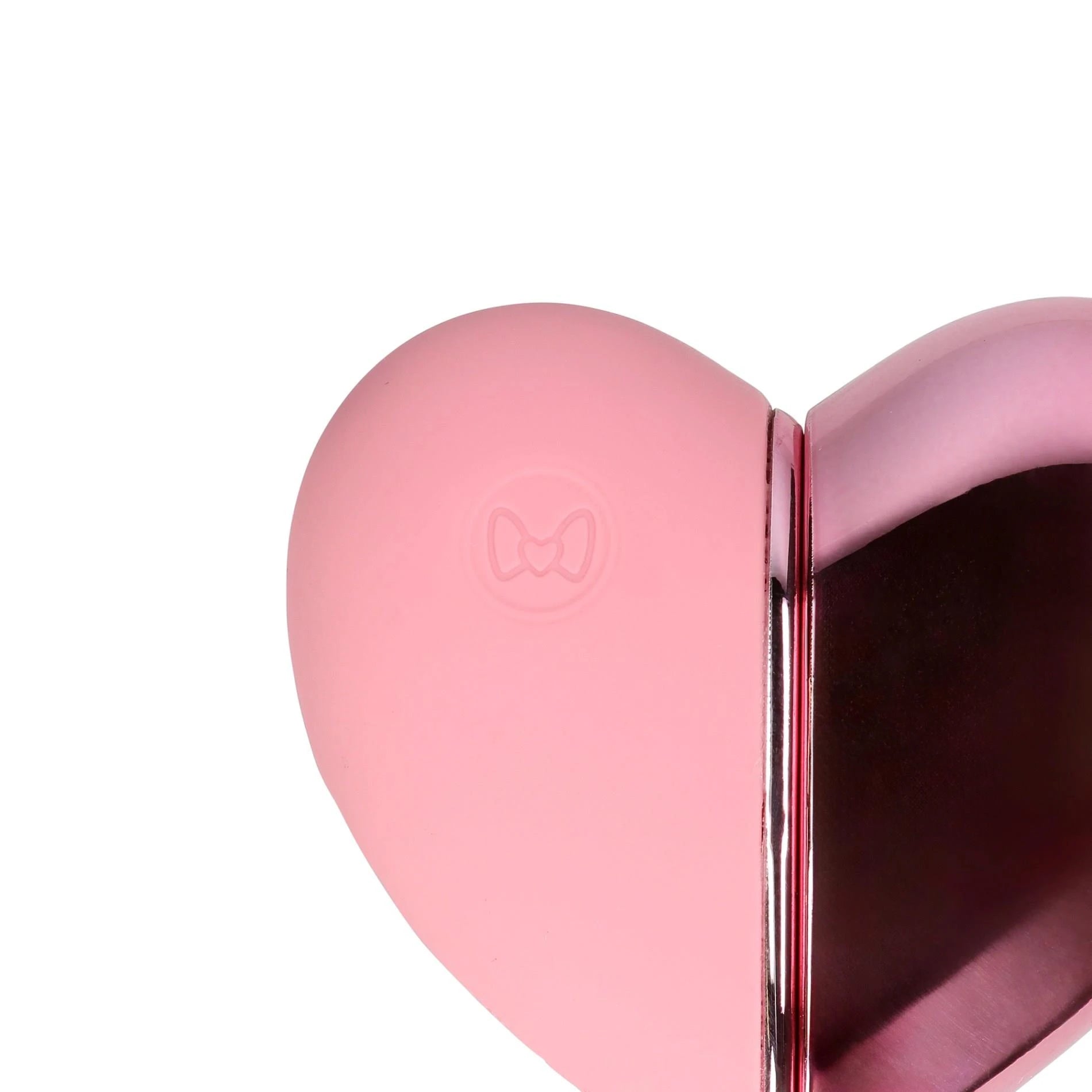 Tapping Heart Vibrator - Pink Arabesque