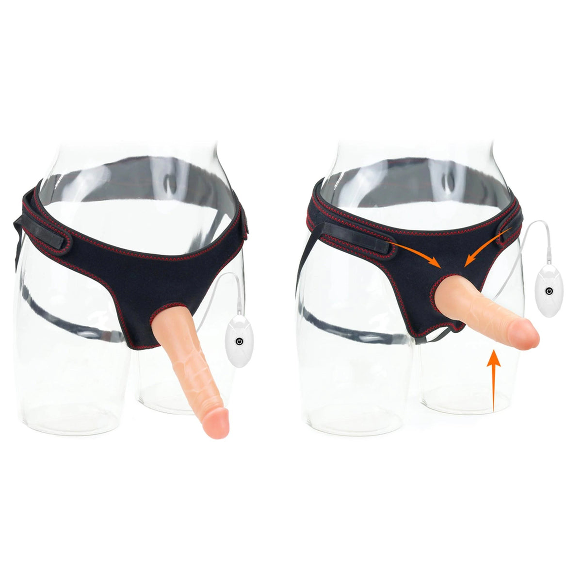 Strap-on Easy 2 velocità – vibrante 10-LV715116 | Lovetoy