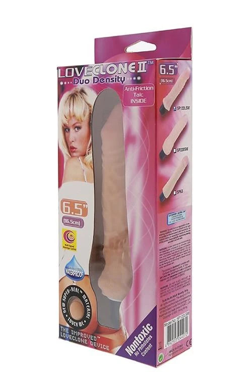 Vibratore realistico Loveclone II 6.5Duo Density MS | NMC