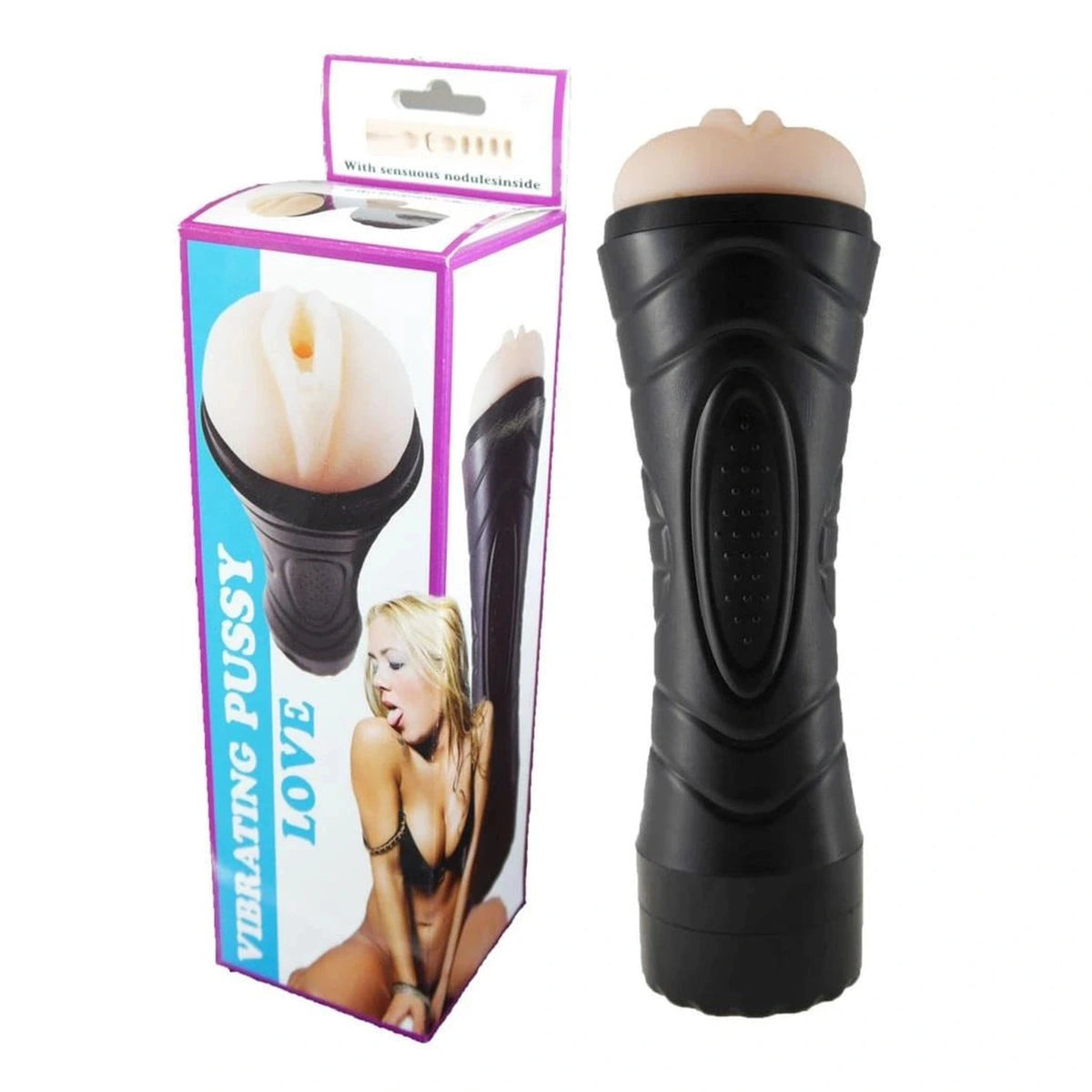 Masturbador cyber Latarka – vibrador, de cyberskin, nude | Favorites