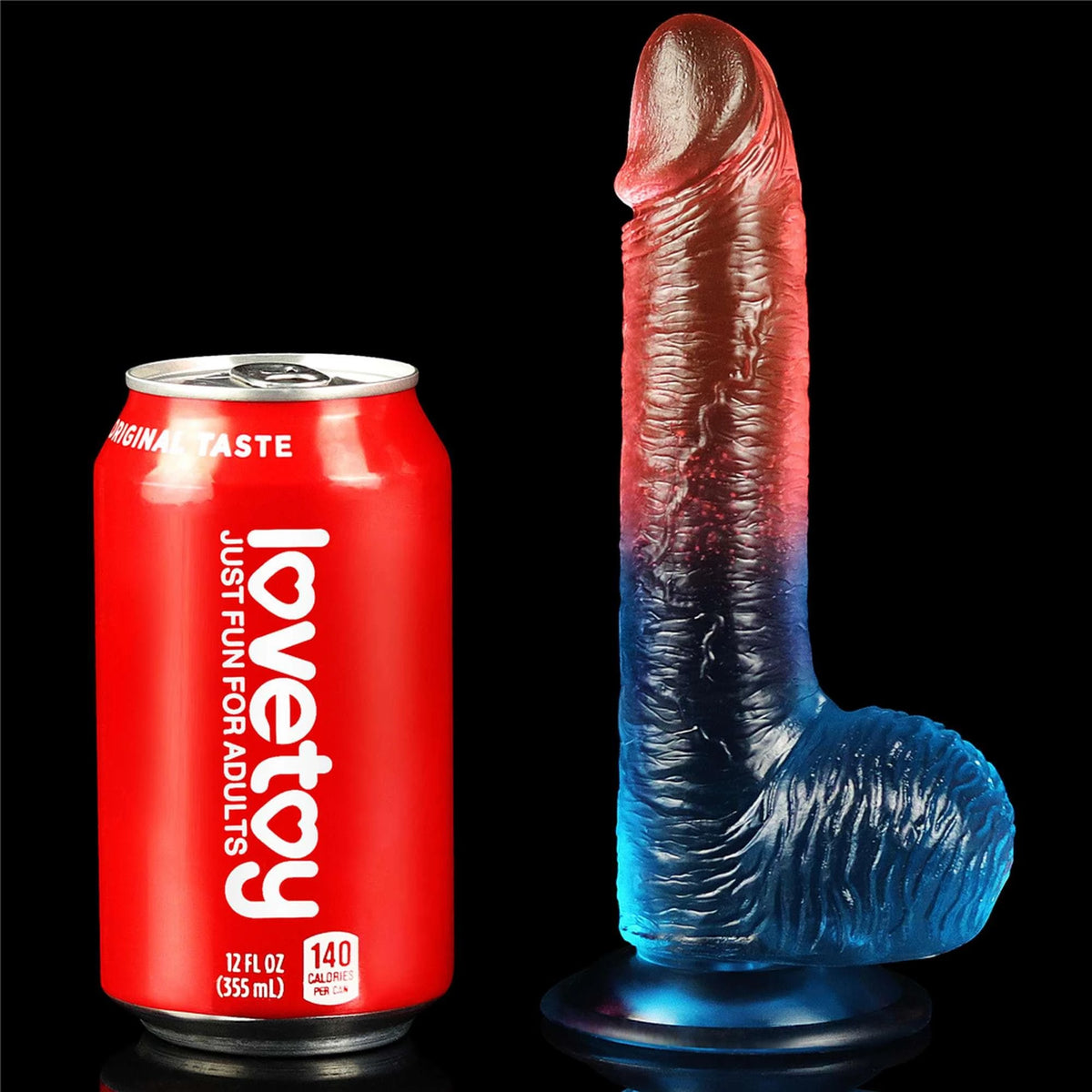 Dildo realistico Dazzle Studs 19 cm – con ventosa 10-LV318011 | Lovetoy