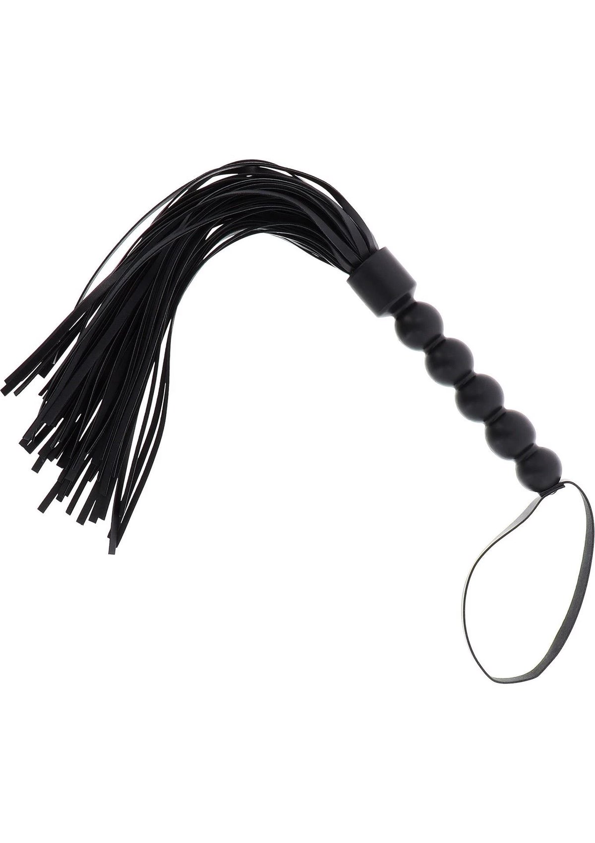 Frusta Beaded Flogger – nera | Hidden Desire