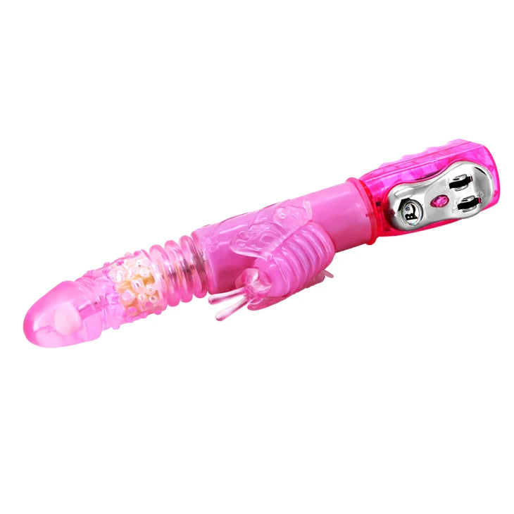Vibromasseur rabbit Travel Partner – à va-et-vient, rotatif | Baile