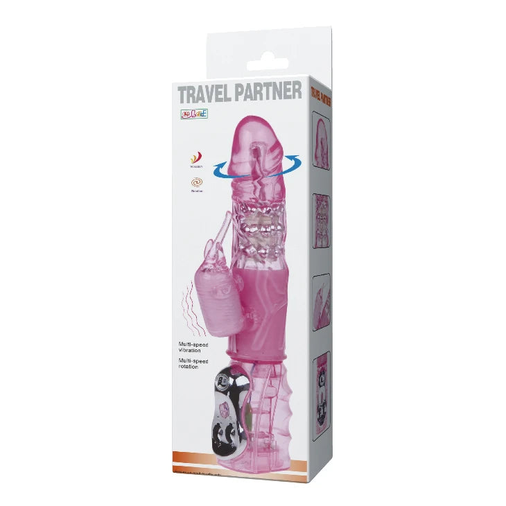 Vibrador rabbit Travel Partner – rotatorio | Baile