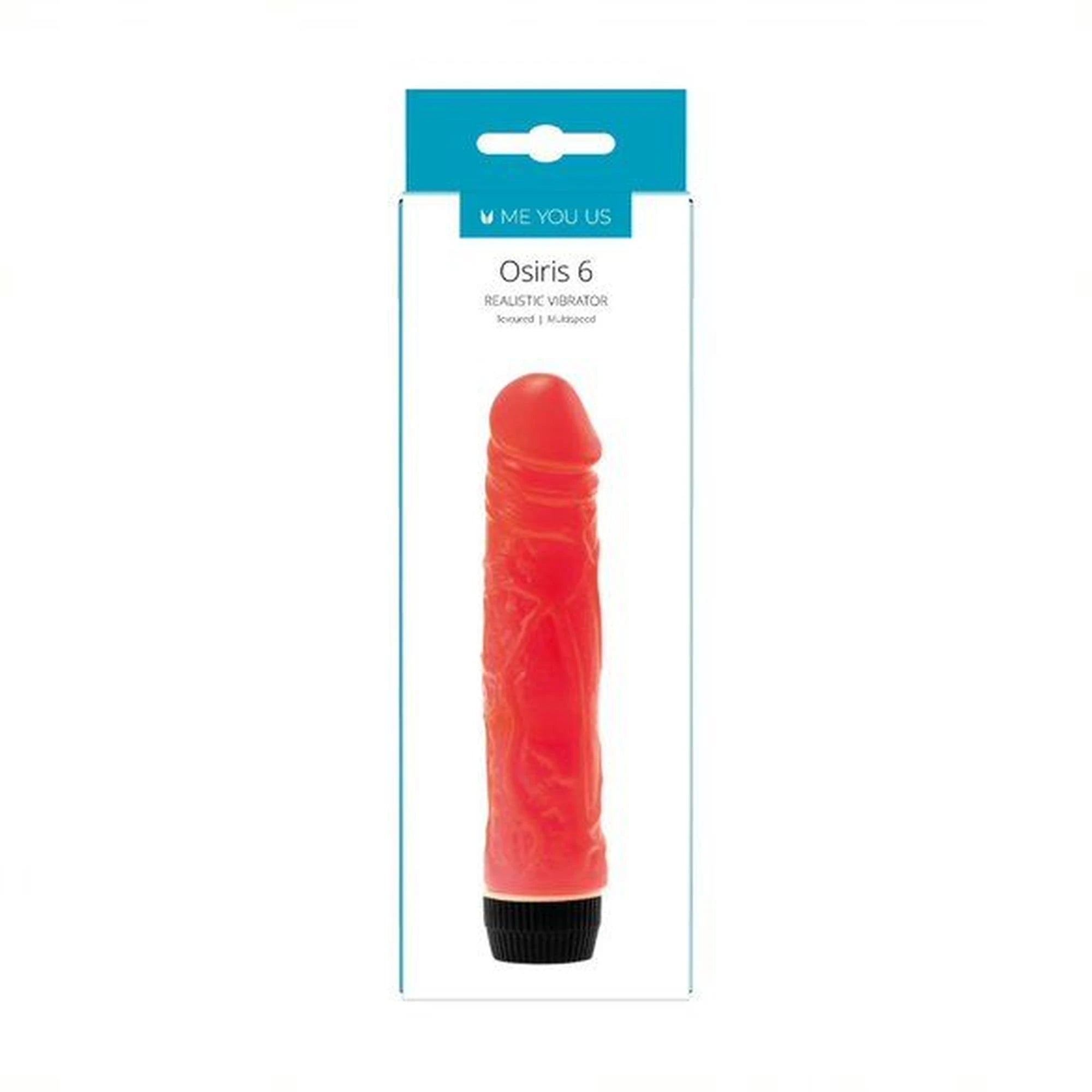 Vibrateur - Me You Us Osiris 6 Vibrateur réaliste Rose