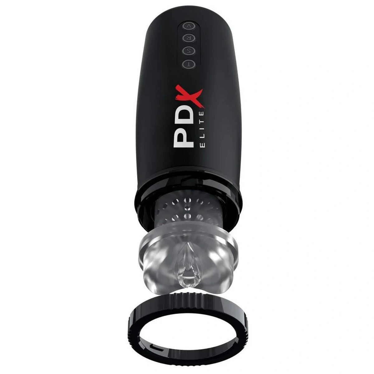 Masturbatore Moto Bator 2 5 funzioni – ricaricabile, nero | PDX Elite
