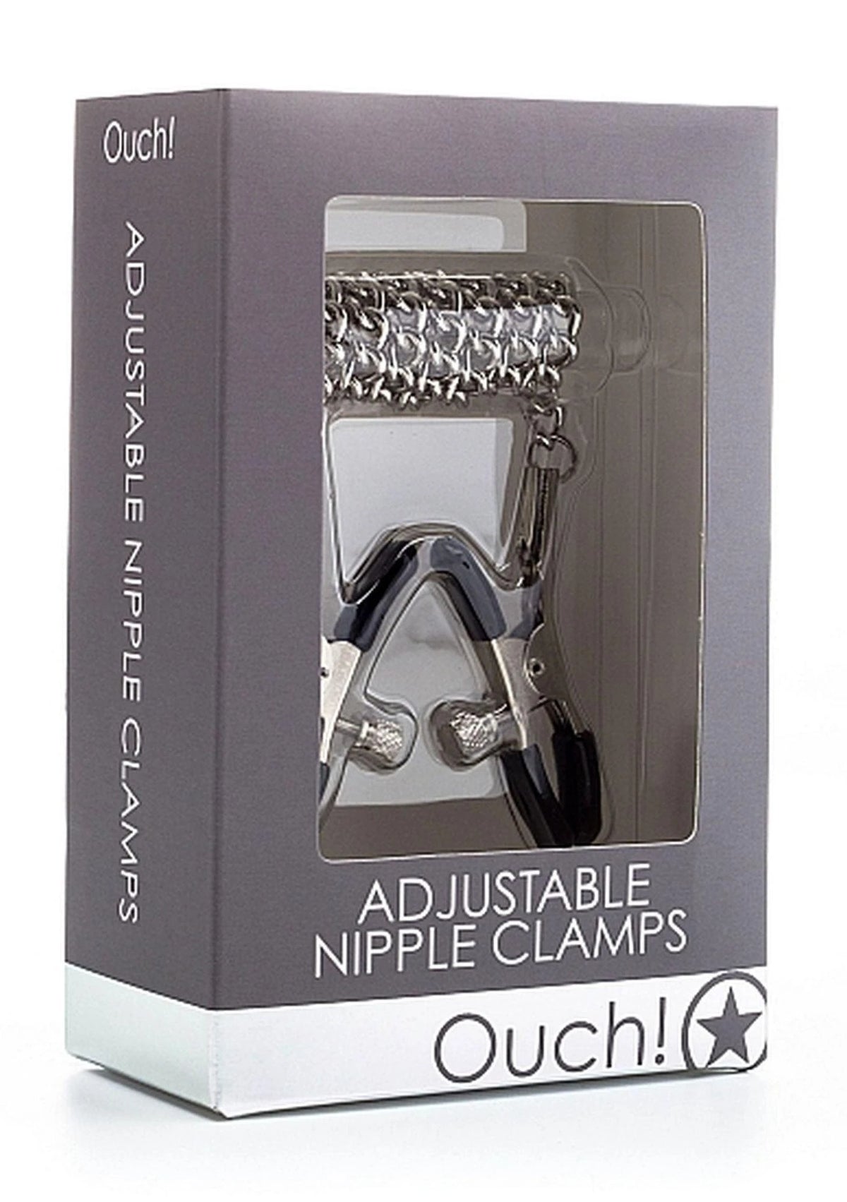 Pinzas para pezones Clamps – plateada | Ouch!