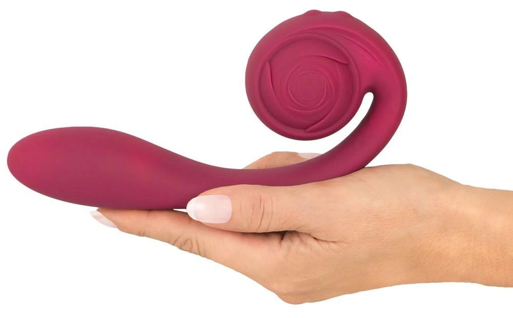 Vibromasseur spécial 20.1 cm – rechargeable, rouge | Rosenrot
