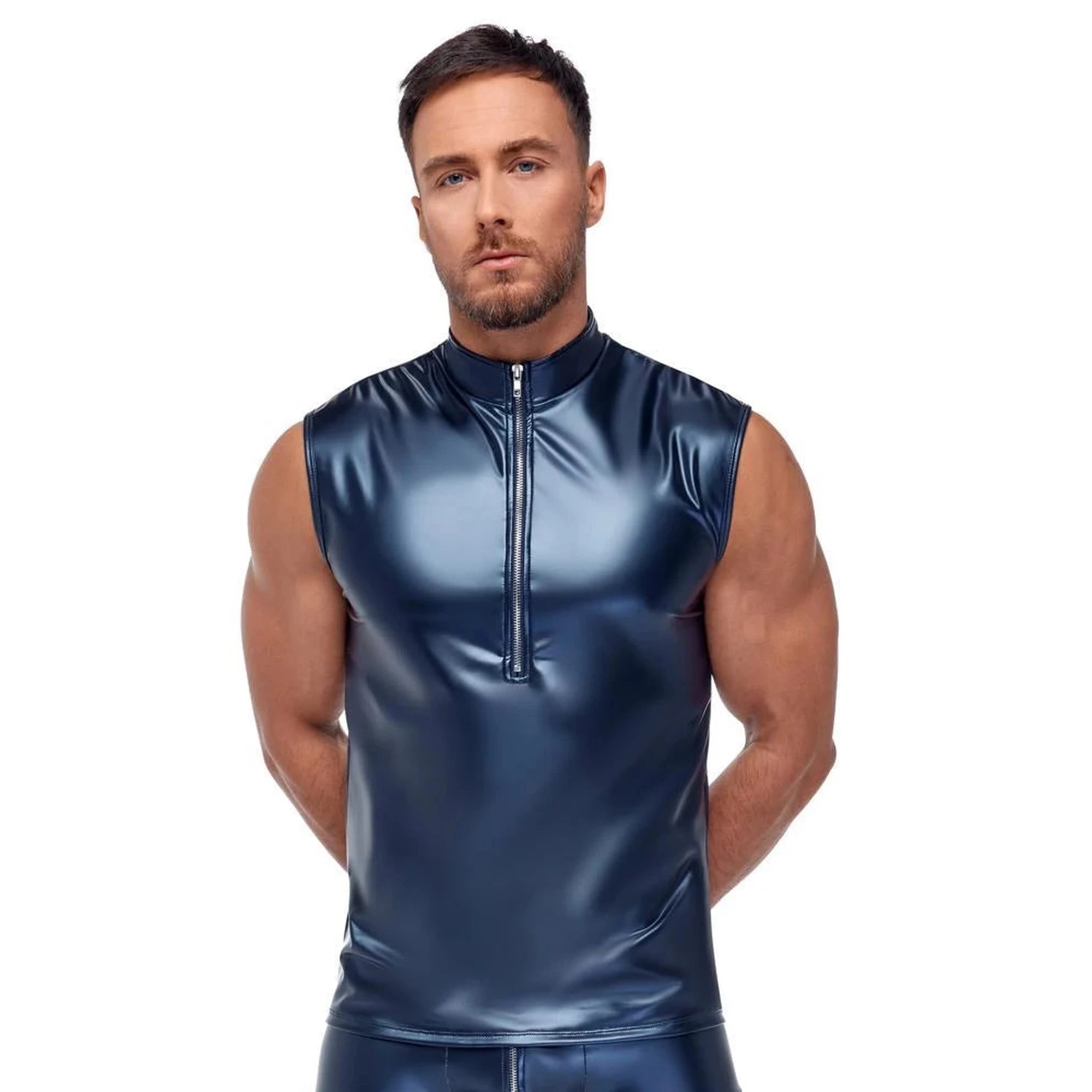 Chemise homme bleue L
