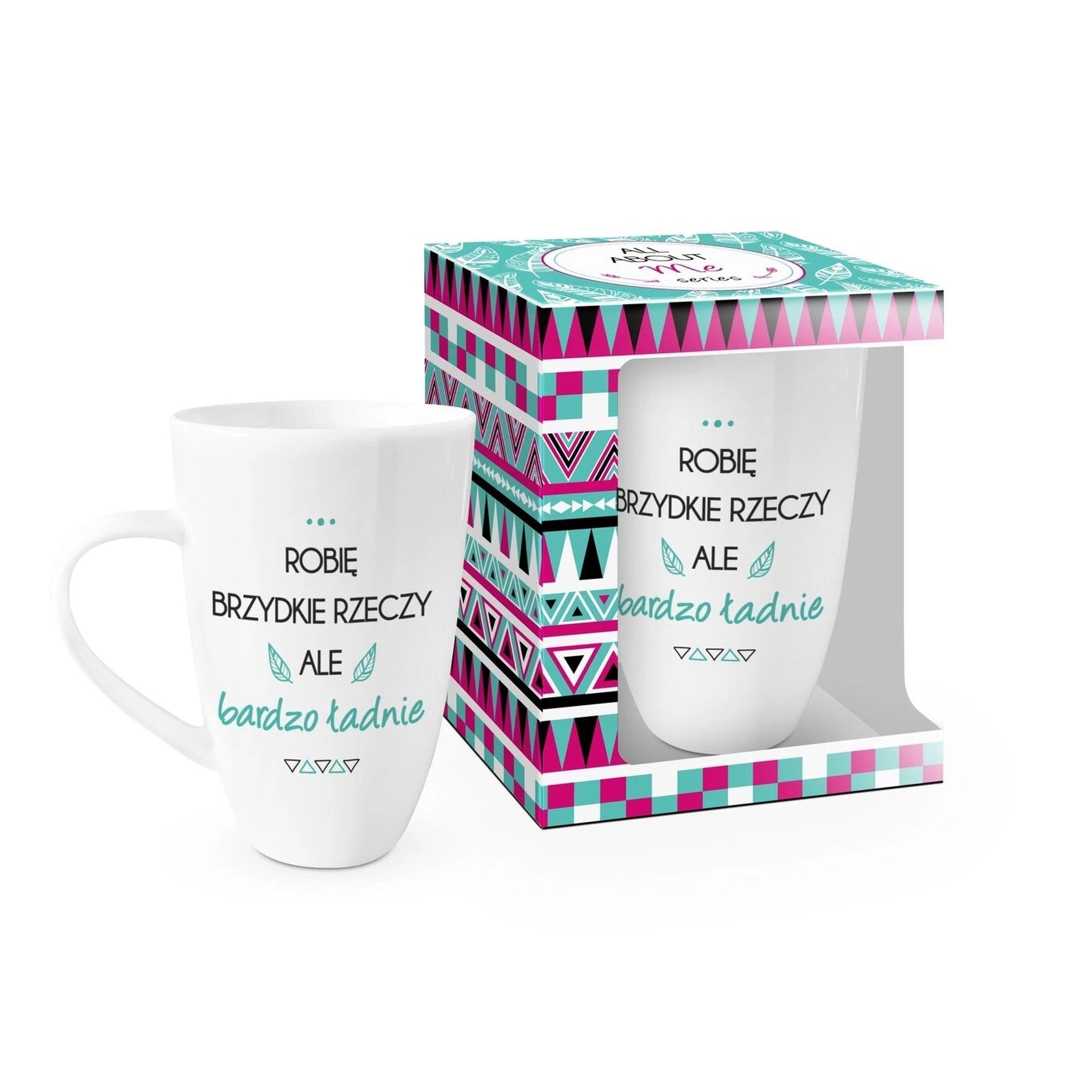 ALL ABOUT ME - Mug tonnelet haut 400ml - Trucs moches