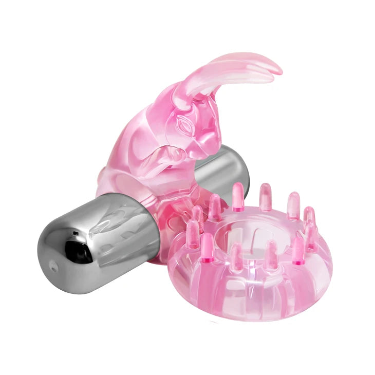 Anello fallico 10 funzioni – vibrante, rosa BI-010132-1 | Baile