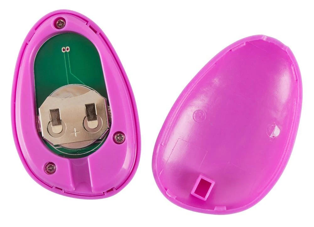 Huevo vibrador Controlled 10 funciones – rotatorio, con mando a distancia, morado | Sweet Smile