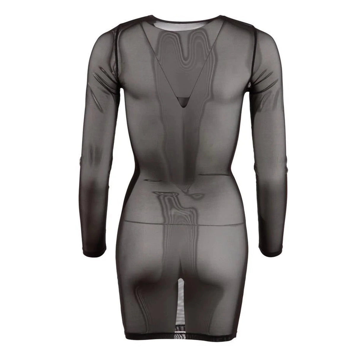 Vestito – maniche lunghe, nero | Cottelli PARTY