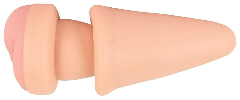 Plug anale 2in1 19.5 cm – nude | Nature Skin