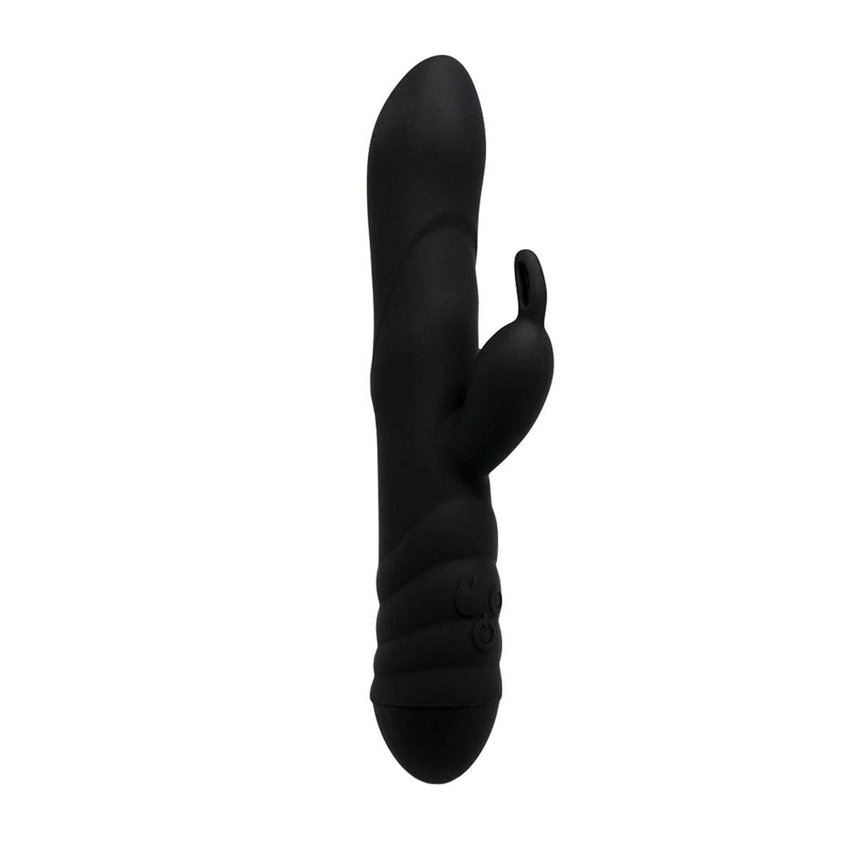 Vibratore rabbit Twister – ricaricabile, nero | Alive