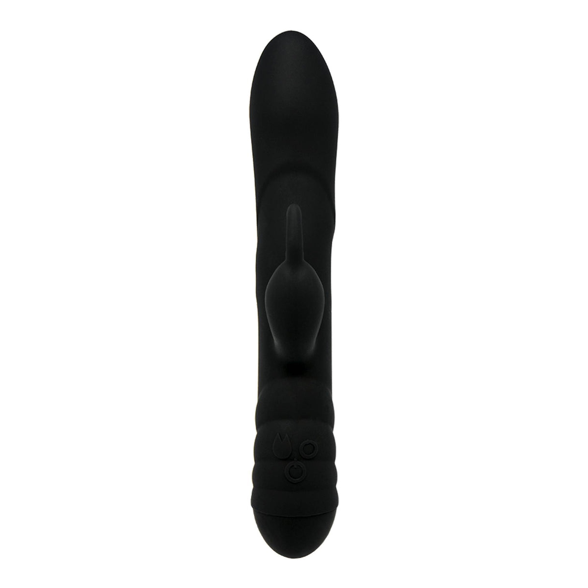 Vibratore rabbit Twister – ricaricabile, nero | Alive