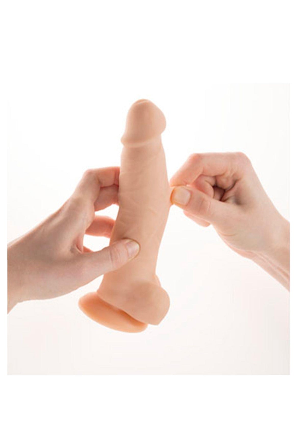 Dildo realistico Fantom ciała ludzkiego Cesar – con ventosa, in cyberskin | Alive
