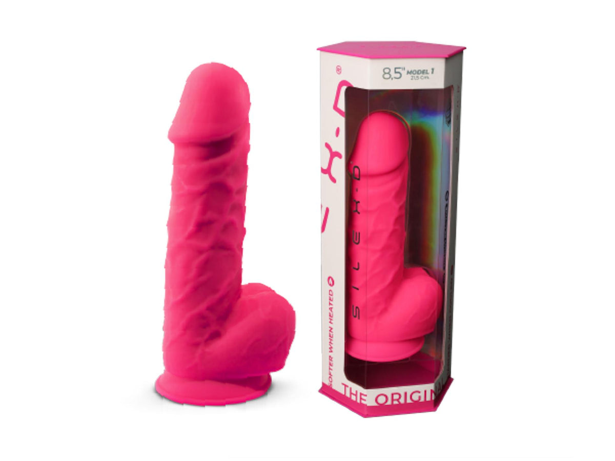 Realistischer Dildo SD.Model 4 8.5″ – mit Saugnapf, rosa | Silexd