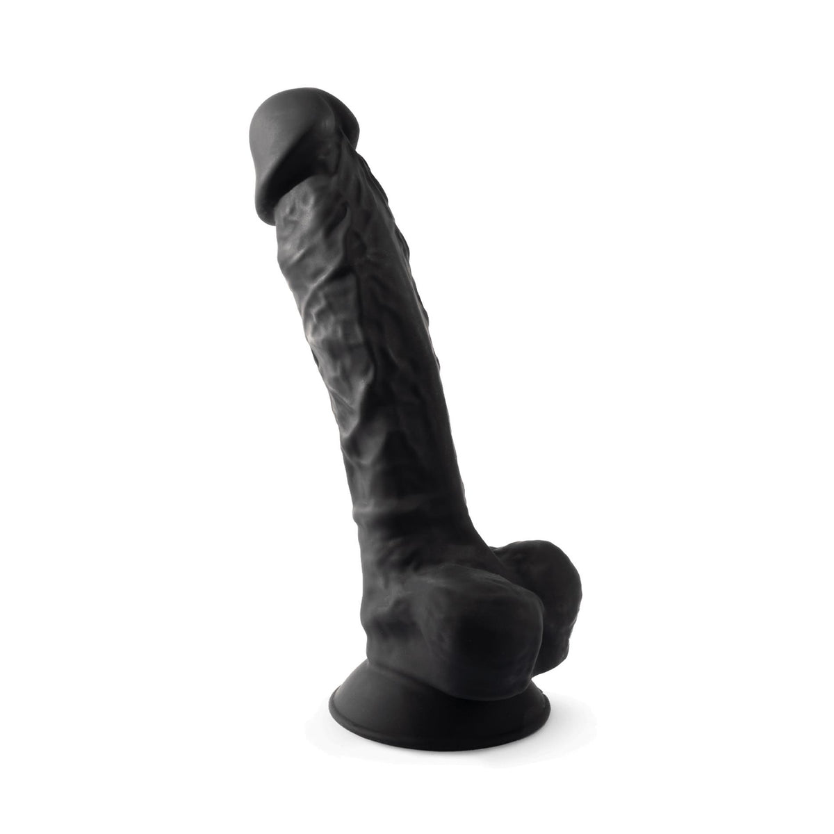 Realistischer Dildo Model 1 8 – schwarz | Silexd