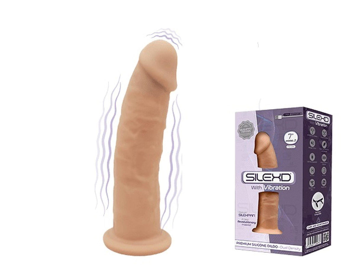 Vibratore realistico SD.Model 2 7″ Zm01 Motor 10 funzioni – con ventosa, nude | Silexd
