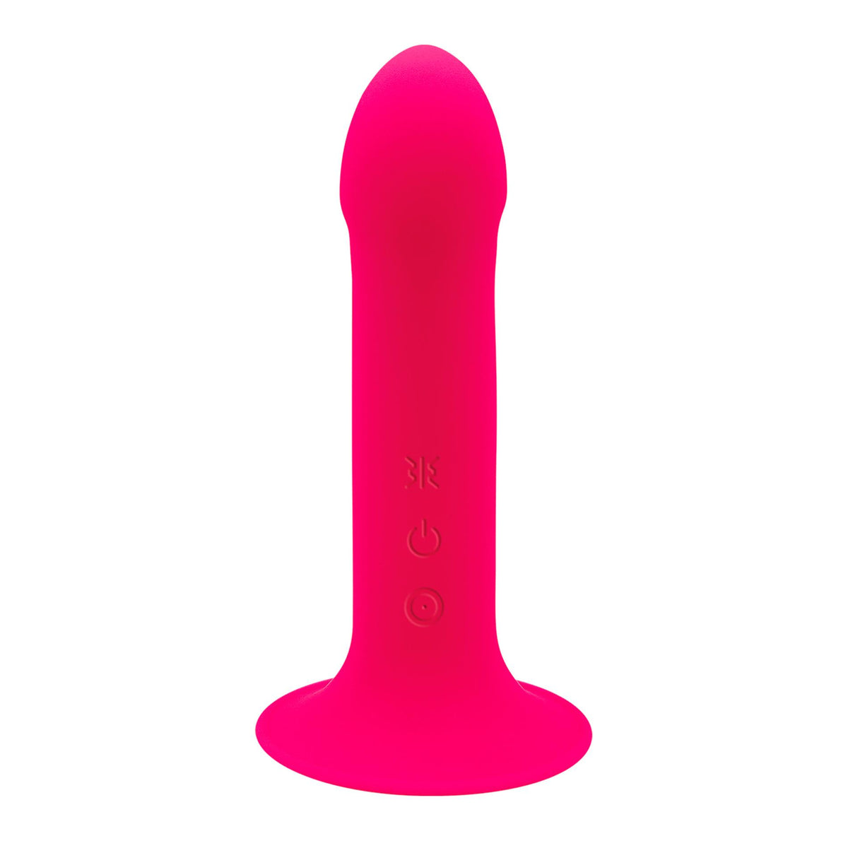 Realistic vibrator Hitsens 2 10 functions – rechargeable, cyberskin, red | Adrien Lastic